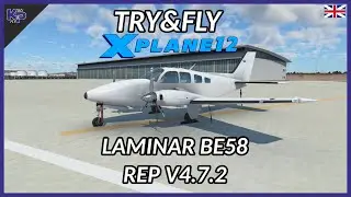 [XP12] TRY&FLY - LAMINAR BE58 WITH REALITY EXPANSION PACK (ENGLISH)