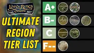 Ultimate LOTRO Region Tier List | All Areas RANKED with 