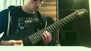 AVERSIONS CROWN - Hollow Planet (guitar cover)