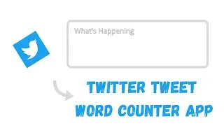 Twitter Character Counter App for Beginners  | Character Counter in JavaScript |  Coding Challenges
