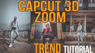 Capcut 3d zoom trend 🔥 tutorial | tiktok/reel's | how to edit 3d zoom photo|