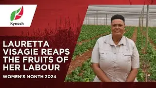 Lauretta Visage walks in the fruits of her labour | Kynoch