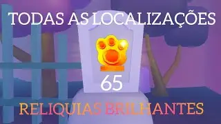 LOCALIZAÇÃO DE TODAS AS 65 RELIQUIAS BRILHANTES NO PET SIMULATOR 99!