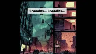 ChatGPT & Midjourney Comic: Zombie Apocalypse from the Perspective of the Zombies