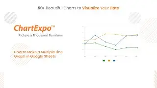 How to make multiple line graph for Google Sheets | Multi line graph maker| Google Sheets Charts