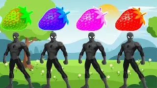 Spider-Man - Strawberry - Wrong Heads Top Superheroes Puzzle