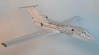 Speed modeling Cinema 4D R20 | Aircraft Yak-40 | Tutorial Cinema 4D