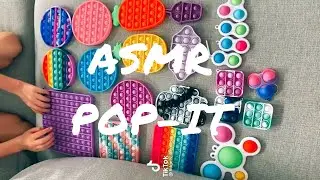 Satisfying ASMR POP-IT. Fidget toys compilation
