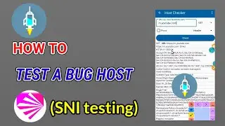 SNI testing | Bug host | Server Name Indication | V2ray | CloudFront host | via http injector