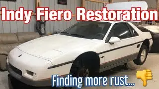 Indy Fiero restoration: Rust, Rust, Rust...