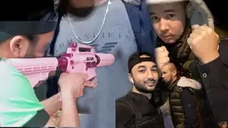 Zur otishima buldi  özbek bola quliga qurol ushlad