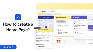 xTiles project: How to create a home page?