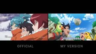 Pokémon Season 25 Intro - Visuals Comparison (Fan-made VS Official)