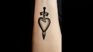 tattoo ideas / How to draw a heart tattoo