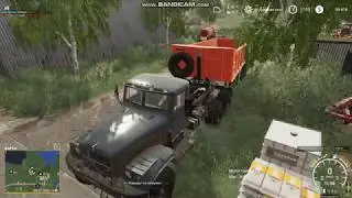 Карта Рассвет#выгодно продаём песок и проворачиваем дело с контрактом#FarmingSimulator2019
