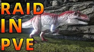 RAID IN PVE [ARK MOBILE]