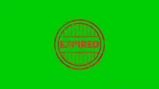 green screen red stamp  || green screen red stamp effect animation || Editing Release