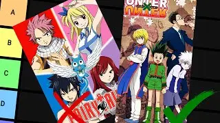 THE BEST *Unbiased* ANIME TIER LIST ON YOUTUBE