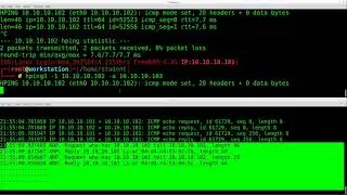hping3: Simple ping spoof and flood (for educational purposes only)