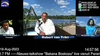 Vrijdag 11 augustus 2023: LIVE Ex-Governor Centrale Bank Robert van Trikt en advocaat Chandra Algoe