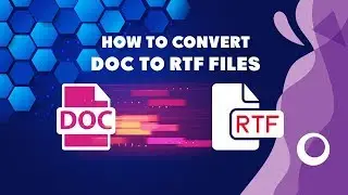 How to convert Doc to RTF files?