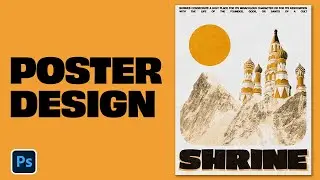 Designing a Halftone Style Poster in Photoshop