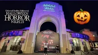 Halloween Horror Nights 2024! Scary Haunted Houses! Terror Tram! Epic Fun Night!