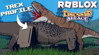 Prehistoric Profile - Tyrannosaurus Rex | ROBLOX Dinosaur Arcade
