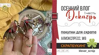 Скрапбукинг: покупки для скрапа и новая ШКОЛА "Я рисую"