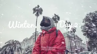 Batumi 2021. 20-21 января. Снег повсюду.