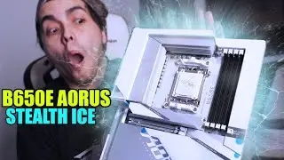 Placa del Artico!! - B650E AORUS STEALTH ICE REVIEW