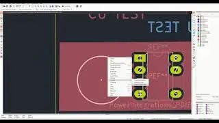 KiCad v5.99: convert circle to copper zone keep-out