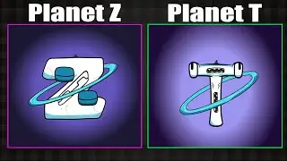 Now I Know My ABCs But It's Planet T | Alphabet Lore Epilogue Good Ending