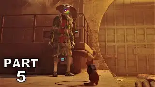 STRAY Walkthrough Gameplay Part 5 - THE SEWERS & ANTVILLAGE (PS5)