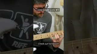 Steve Vai Style Licks - Lick #3 