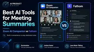Best AI Meeting Summary Tools: Zoom AI Companion vs Fathom vs Fireflies vs Otter