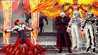 [KOF MUGEN] Iori Yasakani FL Vs Insane Orochi Team