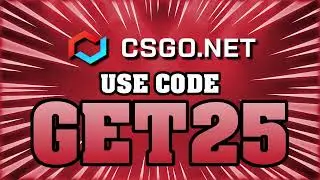 CSGONet Promo Code - Best CSGO Net Code & Free Cases (CSGONet Codigo Promocional)