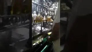 Liquid bottling process