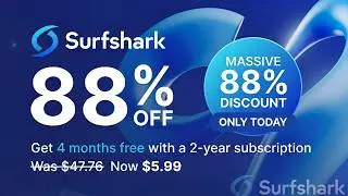 Unlock the Best VPN with Surfshark - Get an 88% Discount Today!