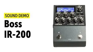 Boss IR-200 - Sound Demo (no talking)