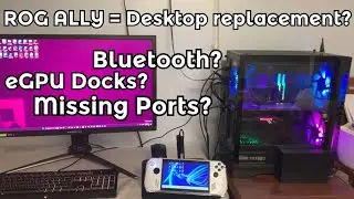 Should you make a ROG Ally your Main PC? Here's How! #handheldpc #discussion
