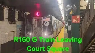 G Train Leaving Court Square!