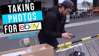 How to Photograph Items For The 100 Item eBay Challenge (Part 3)