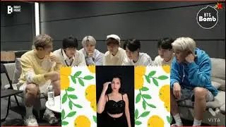 BTS reaction on prachi Kadam instagram reels ll Cute reaction