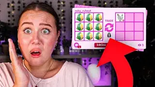 Trading ONLY Fossil Eggs In ADOPT ME...