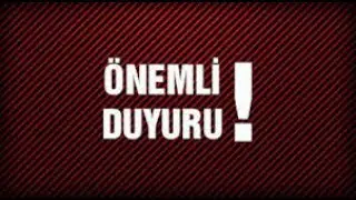 Çok Ama Çok Önemli Duyuru Mutlaka İzle