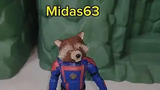 Rocket Raccoon -Marvel Legends ( Guardiões da Galáxia vol. 3)