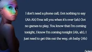 Ariana Grande - Greedy (lyrics)