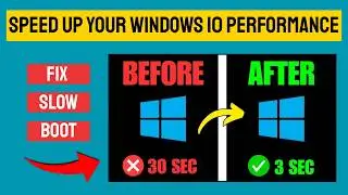 How to FIX SLOW BOOT Times in windows 11/10 | startup your pc faster 🚀